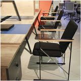 猫王阿旺特风格人体工程学 钢木家具员工办公室会议室椅 电脑椅提