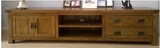欧式纯实木电视柜 白橡木视听柜 全实木家具 客厅地柜1.8 2.2米