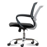 办公椅护腰椅座椅网布椅职员椅升降椅固定扶手人体工学电脑椅家用