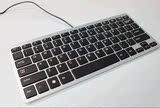 笔记本联想戴尔华硕宏基苹果手提台式电脑静音外接有线小键盘无线