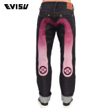 7.5折 EVISU 男式牛仔裤 大M 专柜价3190 S15WHMJE3400