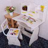 儿童学习桌木质板式写字桌学生课桌椅套装组合升降非实木书桌包邮