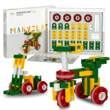 奇迹创意男孩益智拼插积木车船飞机3岁以上潜能开发教具玩具