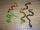 12-15cm仿真蛇儿童玩具硬胶蛇恐怖整人道具塑料硬胶玩具小蛇6条