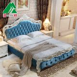 欧式床双人床简约实木床1.8米法式床新古典婚床公主床创意家具
