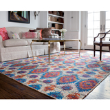 印度进口手工打结真丝地毯客厅卧室茶几波西米亚北欧时尚宫廷地毯