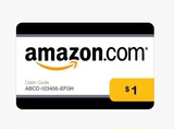 美国亚马逊 礼品卡 代金券 amazon gift card 1美元 礼品券
