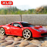 汽车模型原厂仿真1:24法拉利458合金车模声光回力跑车模型玩具车