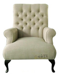 特价新古典后现代布艺沙发客厅单人沙发椅欧式老虎椅酒店高背沙发