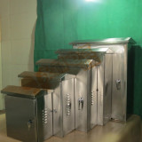 不锈钢室外防水配电箱 机柜配电箱600*500*300消防控制箱 电源箱