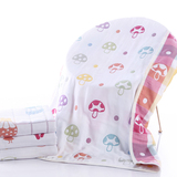 六层纱布毛巾被 纯棉新生儿童宝宝婴儿盖毯午睡空调毯子超柔浴巾