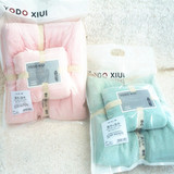 Yodo xiui 浴巾毛巾套装超柔软吸水婴儿宝宝儿童成人秋冬浴巾套装
