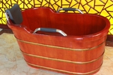桶儿童洗浴泡澡木桶特级红橡木加厚木桶沐浴桶浴缸成人木质洗澡