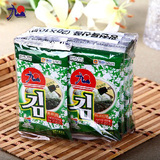九日迷你海苔2g*10包袋装韩国进口零食儿童即食海苔寿司包饭紫菜