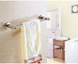 浴巾架双层浴室置物架毛巾杆卫浴挂件不锈钢卫生间2层毛巾架 酒店