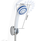 海尔/美的电热水器花洒头 宾馆 浴室 家庭 通用型塑料喷头淋浴管