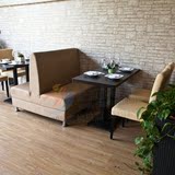 厂家直销批发KTV咖啡厅沙发 酒吧奶茶店卡座 甜品店西餐桌椅组合