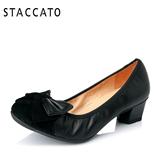 STACCATO/思加图2015秋季专柜同款羊皮女单鞋9KZ20CQ5
