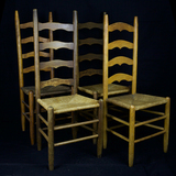 ARTISTSAN工业古董家具／美国殖民时期风格老椅子colonial Chairs