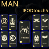苹果iPod touch4保护壳itouch5保护套超级英雄外壳iPod touch6套
