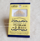 日本可乐Clover--法式刺绣针--【57-039】
