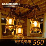 古色木屋品牌灯饰 复古铁艺中式吊灯客厅卧室餐厅吊灯