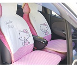 现货韩国正品 hello kitty 汽车坐垫 凯蒂猫汽车座套 1个 冬季