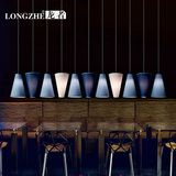 北欧现代极简布罩吊灯 创意个性艺术简约布艺酒吧台咖啡厅餐厅灯