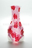 【厂家直供】 折叠水袋 创意折叠花瓶 PVC塑料花瓶