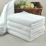 法漫娇纯棉吸水酒店宾馆专用薄款白毛巾 超低特价