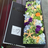 高端进口鲜花礼盒送女朋友生日爱情礼物创意礼品杭州鲜花速递同城
