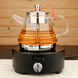 蒸汽煮茶器玻璃蒸茶壶电陶炉煮茶壶不锈钢过滤烧水壶电磁炉养生壶