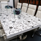 透明水乐沃田晶板茶几桌垫餐桌布园软质玻璃PVC塑料防水桌布台布