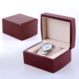 高档纯木质手表盒手表包装盒手表柜台重点展示盒油漆纯木质包装盒