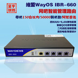 WayOS维盟IBR-660四WAN可扩全千兆网吧进程管理智能路由器包邮