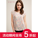 ESPRIT 2016新品代购 女士衬衫-066CC1F008 430吊牌价299