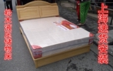 松木储物床实木气压箱子床低箱床气压床液压床 床架1.5米上海