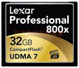 雷克沙 CF卡 32G 800X 高速存储单反专用内存卡5D3 5D2 D80相机卡