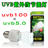 希瑾UVB5.0 13W陆龟蜥蜴爬虫箱紫外线节能灯太阳多肉植物补光包邮