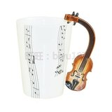 Violin Enamel Cup England style Coffee Cup Great Gift