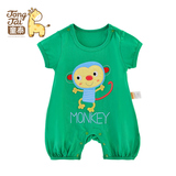 童泰 婴儿衣服 0-12个月男女宝宝纯棉哈衣连体衣爬服 新生儿衣服
