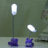 小动物迷你小台灯 创意树脂LED小夜灯卡通学生护眼灯可爱桌面摆件
