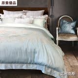奢华纯棉四件套宫廷床上用品欧式刺绣全棉法式高档1.8m床品样板房