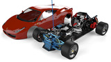 遥控赛车3D图纸/燃油汽车/ 汽模数模/汽车设计3D图纸