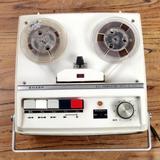 古董老物件 夏普 Sharp 老式开盘录音机 开盘磁带机 功能正常9品