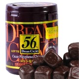 韩国乐天 纯黑巧克力56% 进口零食 生日礼物  糖果特价