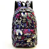 阿迪达斯2016新款男女双肩背包巴西涂鸦炫彩印花学生包旅行电脑包