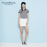 Teenie Weenie小熊专柜正品夏季新品女装纯色裙裤TTTH52653B