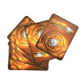 炉石传说游戏周边炉石标志项链钥匙扣 卡牌 卡片 纪念收藏卡片