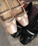 2016新款 方头粗跟中高跟扣带玛丽珍单鞋子女芭蕾舞OL女鞋